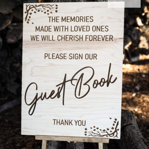 SIGN "PLEASE SIGN OUR GUEST BOOK"
