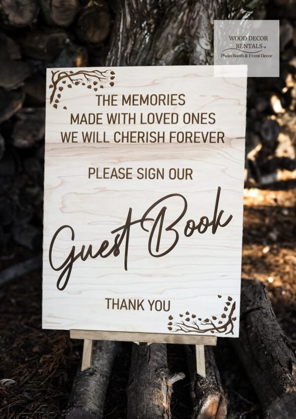 SIGN "PLEASE SIGN OUR GUEST BOOK"