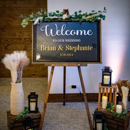 WELCOME SIGN (PERSONALIZATION INCLUDED, 3D LETTERS )