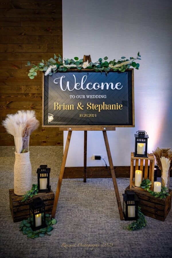 WELCOME SIGN (PERSONALIZATION INCLUDED, 3D LETTERS )